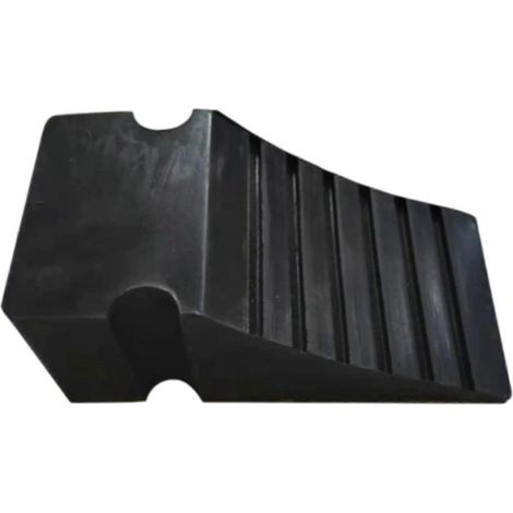 Cale de roue en caoutchouc antidérapante et stable pour voiture et camion, robuste et durable. (1/5)