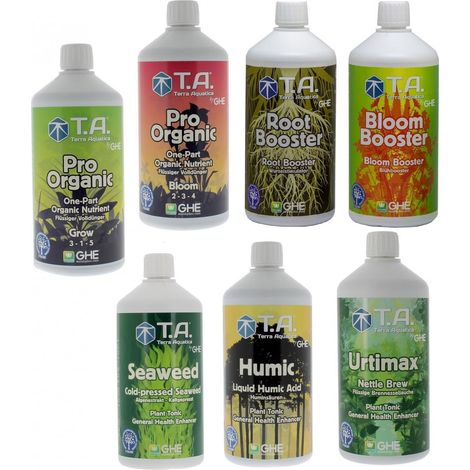 Pack engrais Pro Organic 500ml - Terra Aquatica