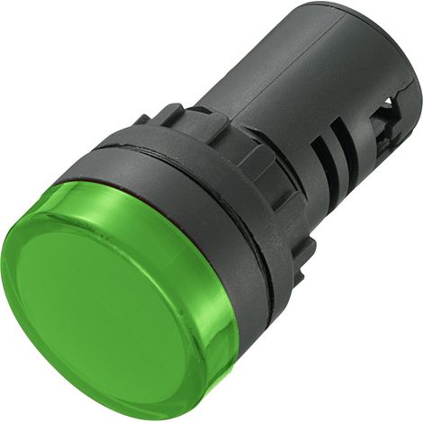 TRU COMPONENTS 140394 LED-Signalleuchte Grün    24 V/DC (1/2)