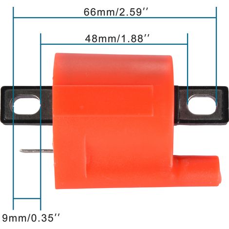 Off-road motorcycles, ATVs, electric vehicles electrical accessories, high voltage transformer, ignition coil adapter ZJ-CG125 (1/4)