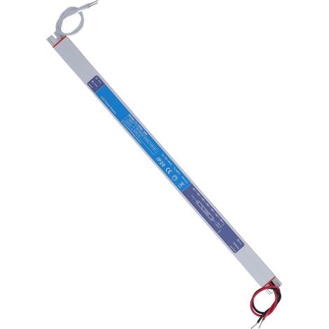 60W ultraflaches LED-Netzteil, 12V 5A Konstantspannungstransformator, Gehäuse aus Aluminiumlegierung, 180-250V AC, Treiber für LED-Streifen und Strahler, wasserdichtes und geräuschloses Netzteil. (1/5)