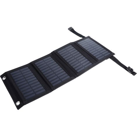 Chargeur solaire 20 W 5,5 V, pliable, portable et puissant, pour recharger les téléphones portables en extérieur (MP04B). (1/5)