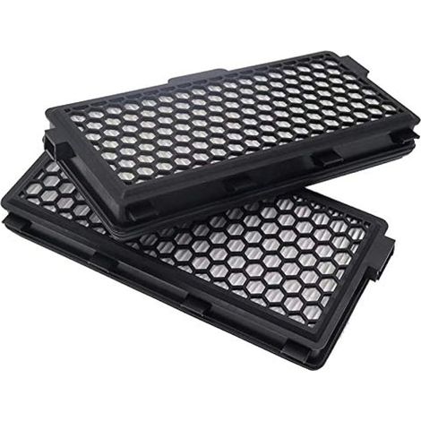 Lot de 2 filtres HEPA SF-AH 50 pour aspirateur Miele S4 S5 Series S5780 Cat and Dog 5000 S8330 S6240 S6240-S6760 (1/5)