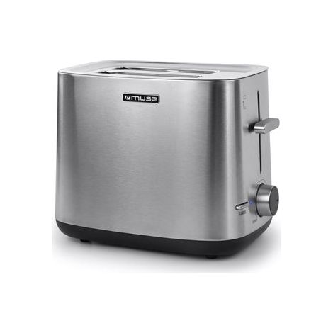 Muse MS-115 BS Toaster Silber 1000 W 6 Stufen