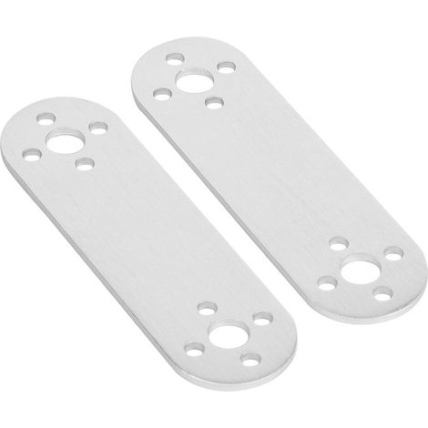 Support plat en aluminium 2 pièces, kit de remplacement pour robot Tetrixrobotics, accessoires (1/5)