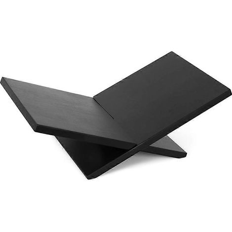 Présentoir ouvert, grand porte-livres en bois, support de table basse, chevalet en bois pour magazines, art, livres de cuisine, Bible, Coran (1/5)