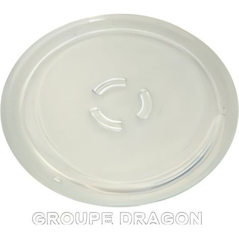 Plateau Tournant Verre 250 Mm Pour Micro-Ondes - Compatible Modèles Whirlpool AMW467IX AMW496IX AMW4