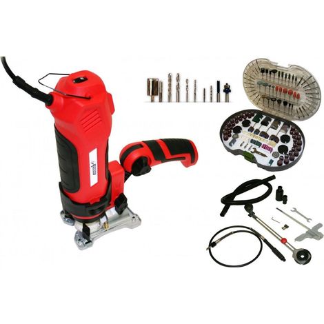 Varan Motors - DMX-550A-ACC TRENNSÄGE BOHRER STICHSÄGE TRENNSÄGE BETONFRÄSE ÄHNLICH TWIST SAW 550W 286 TEILE (1/5)