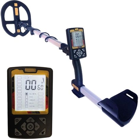 Détecteur de métaux pour adultes et enfants Détecteur de métaux 11.5 pouces Recherche Bobine Sous-fonds de métaux Détecteur de métaux Trésor Hunter Instrument archéologique Haute précision LCD Détecte (1/5)