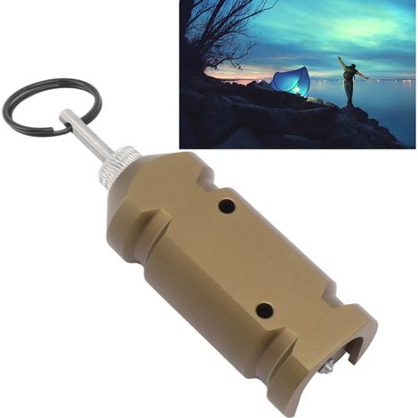 Alarme de Voyage de Périmètre, Dispositif D'alarme de Fil de Calibre 12 avec Couverture Complète à 360 Degrés, Défense de Périmètre de Camp Quadruple à 4 Voies, pour le Camping (1/5)