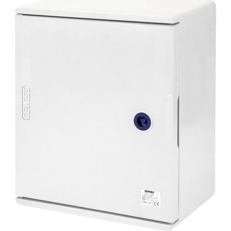 Coffret électrique étanche nu 46 QP - porte pleine - 250 x 300 x 160 mm - IP66 - GEWISS (1/2)