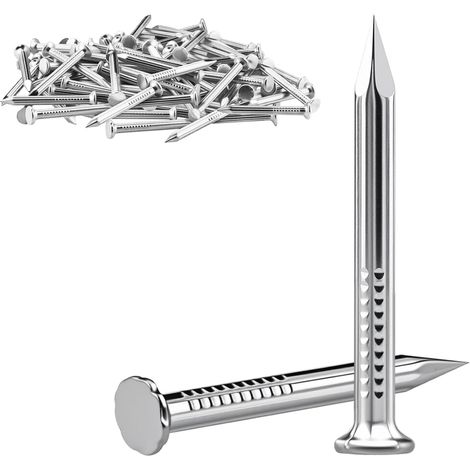 25 Pièces Clou Beton 100mm Clous Acier Au Carbone Petit Clou Pointe (1/5)
