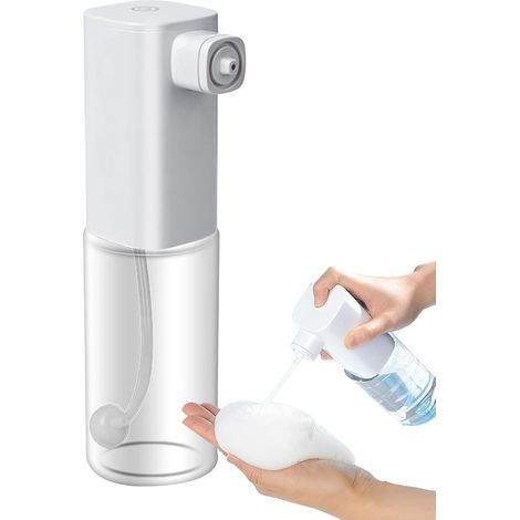 Distributeur de savon mousse Pompe à capteur intelligent , volume réglable , portable , rechargeable
