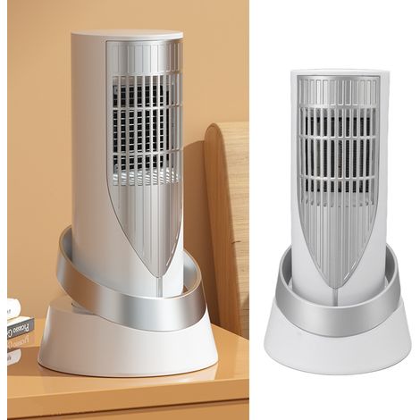 Radiador cerámico PTC de calentamiento instantáneo sin necesidad de iluminación, con dos velocidades para dormitorio y oficina, convección silenciosa y protección contra quemaduras. (1/5)