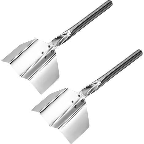 Grattoir D'angle En Acier Inoxydable Longue Durée Avec Conception Soudée Pour De Durabilité Bords Lisses Pour De Sécurité Et Un Nettoyage Facile Lors Des Tâches De Construction (1/5)