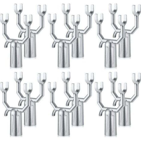 12 Supports de Branche en Métal pour Arbres Fruitiers Attelle Béquille Kit Redressage