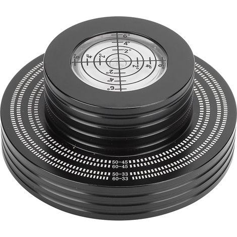 Disque Stabilisateur Pour Tourne-Disque - Poids Pour Vinyle Noir Ou Blanc - Compatible 33 Tr/Min Et 45 Tr/Min - 1 Pièce (1/5)