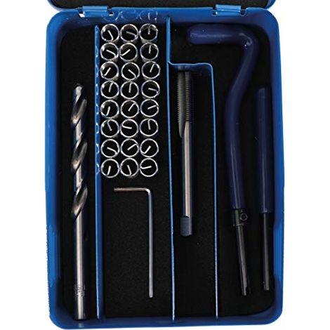 Kit reparación roscas BGS Technic 9427 29 piezas estuche metal