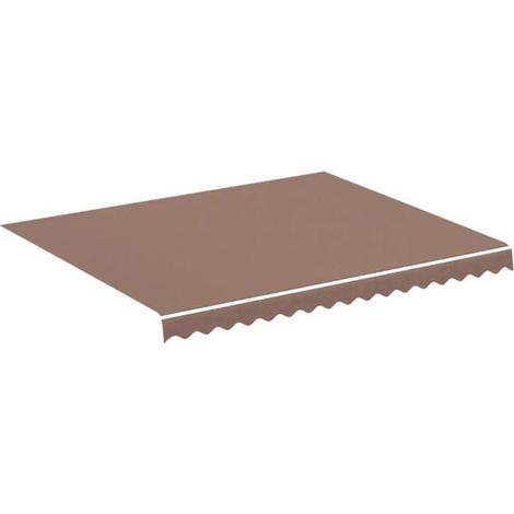 Remplacez la toile du store, marron, 3 x 2,5 mètres. (1/5)