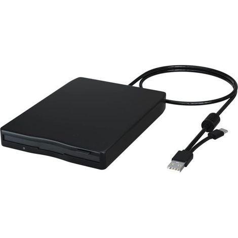 Unità floppy disk portatile, lettore di schede, accessori per computer esterni rimovibili (1/5)