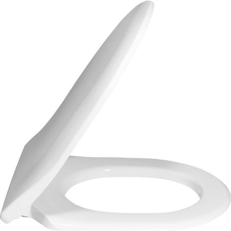 Villeroy&Boch Subway sedile wc slim rallentato termoindurente con cerniera inox bianco codice prod: 9M65S101