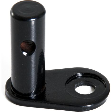 Attelage pour remorque de vélo avec goupille de sécurité, attelage de rechange pour remorques enfant et remorques cargo, noir