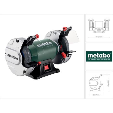 Metabo DS 150 M Lijadora doble 370 W 150 x 20 x 20 mm ( 604150000 )