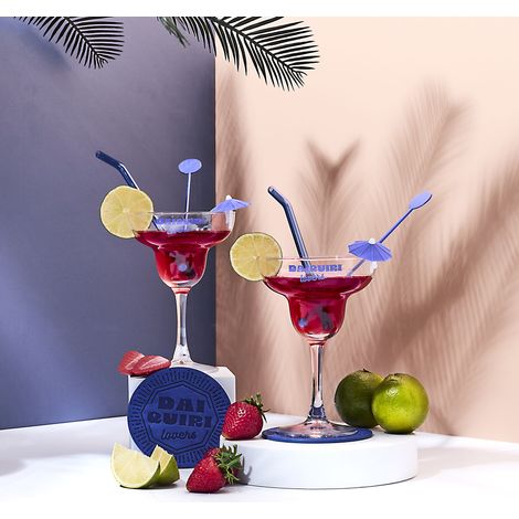 Coffret Cocktail - COOK CONCEPT - Daiquiri - 10PCS - Bleu (1/4)