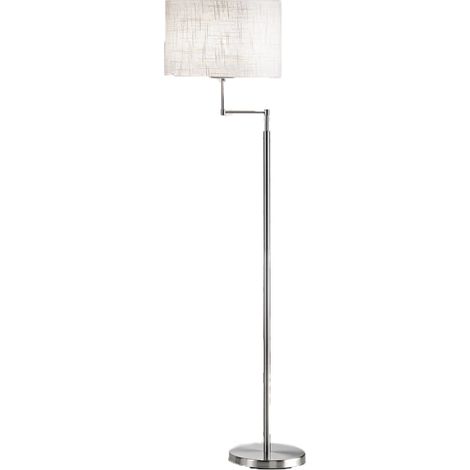 Piantana Moderna Round Hotel Metallo Cromo 1 Luce E27 Ip20 (1/2)