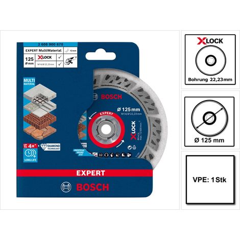 Bosch Expert Multi Material Disco de Diamante 125 mm Azul (1/5)