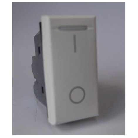 Bticino Axolute Interrupteur Bipolaire Blanc HD4002 (1/2)