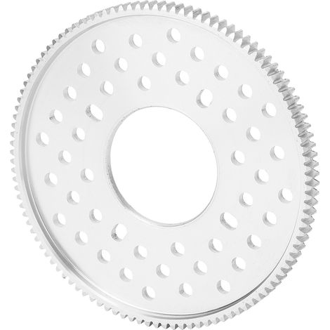 Engrenage cylindrique en aluminium à 108 dents, module 0,8, alésage central de 32 mm, outils de quincaillerie (1/5)