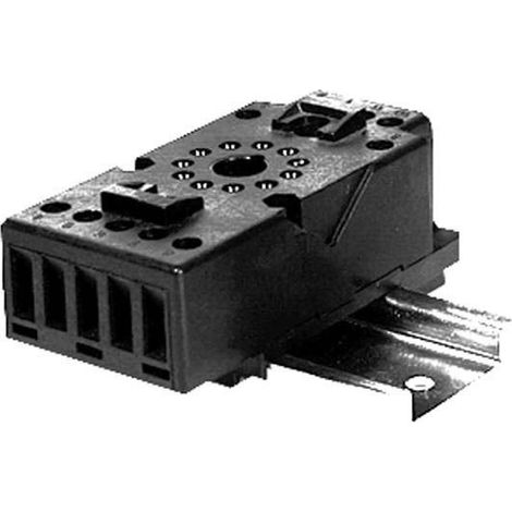 Conector de montaje GZP11 en un riel DIN de 35 mm