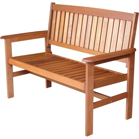 GDLC Panchina in Legno balau Impression Royal Dimensioni cm.: 121x63xH89 (1/3)