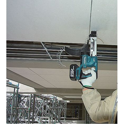 Makita – Visseuse à plaque de plâtre 18V – Moteur Brushless – Vissage rapide en série – Pour cloisons sèches – Sans batterie ni chargeur