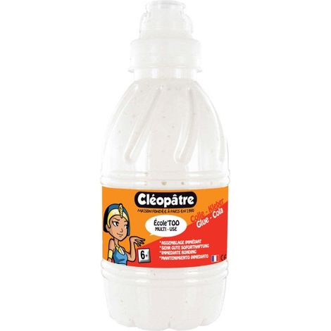 Colle - Cléopâtre - AE-570 - Liquide blanche - 570g - Résistante à l'eau
