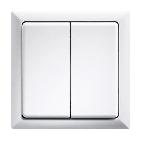 Eltako FT4F-RW pulsador inalámbrico blanco puro