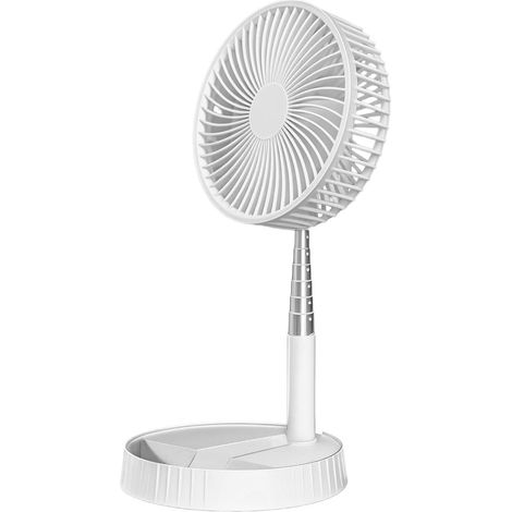 Ventilateur sur pied télescopique pliable 4 vitesses (1/5)