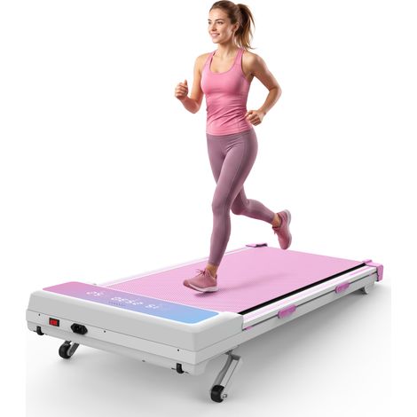 Tapis de course électrique avec inclinaison automatique de 15 %, vitesse de 1 à 8 km/h, 12 programmes, Bluetooth, écran LED, télécommande et charge maximale de 150 kg – CHICFURN (1/5)