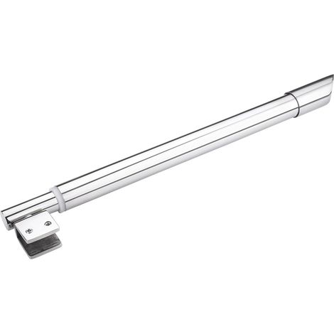 Barre de support télescopique pour paroi douche en verre, bras (1/5)