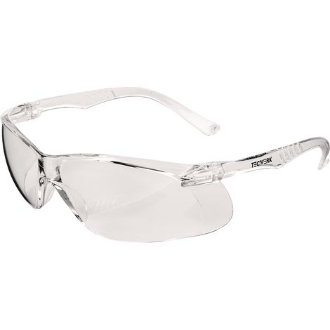 Protection oculaire Daylight One EN 166 Branches claires,Oculaire clair PC TECWERK (1/2)