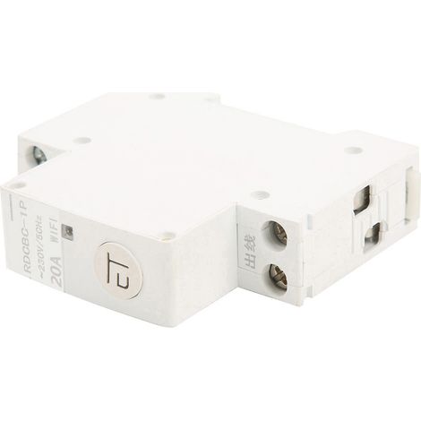 Interrupteur de disjoncteur intelligent Wi-Fi avec télécommande pour boîte de distribution 1P AC230V IP20 1P 20A (1/5)
