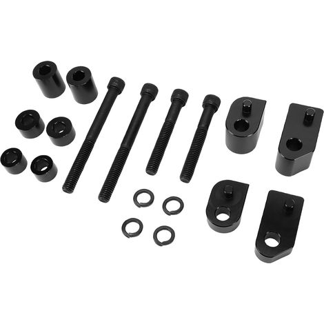 Kit d'extensions de Plancher de Conducteur de 1 et 1,5 Pouces, Kit d'extensions en Alliage 'aluminium pour Moto Touring Electra Glide FLHT, FLHR, FLTR, FLHX 2009-2024 (1/5)