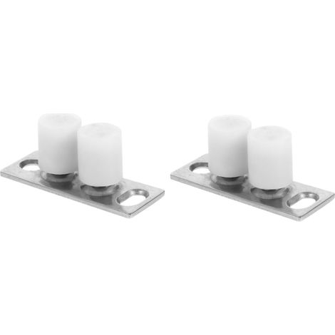 lot de 2 guide de sol pour porte de grange coulissante (1/5)