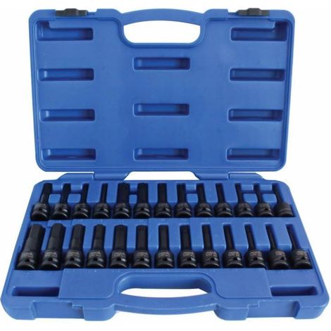 Asta 5903802804539 Set di chiavi a impatto Torx blu 26 pezzi