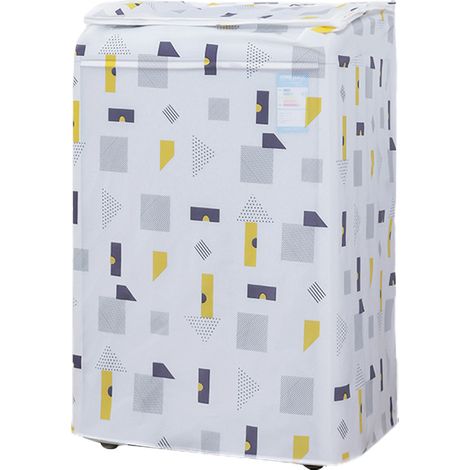 Housse De Protection Pour Machine À Laver - En Peva - Protection Contre La Poussière Et Les Rayons Du Soleil - Dimensions 37 X 26 X 7 Cm - 1 Pièce (1/5)