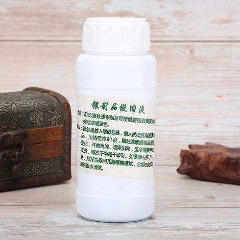 Teinture liquide pour bijoux vintage 250 ml, colorant pour argenterie (1/5)