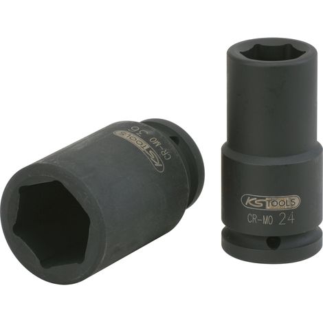 Douille longue à chocs 6 pans 3/4'', 35 mm - KSTOOLS - 515.1435-E
