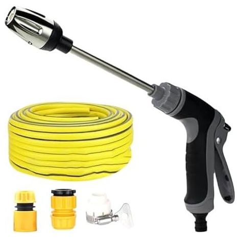 Hochdruckreiniger für Gartenschläuche – Leistungsstarke Bewässerungsdüse, Haushaltsreinigungsgerät, Sprinkler – (1/5)