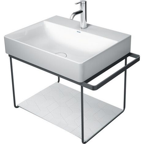 Console métallique wandhängd. DuraSquare à 235350.HH gauche / droite. chroméée